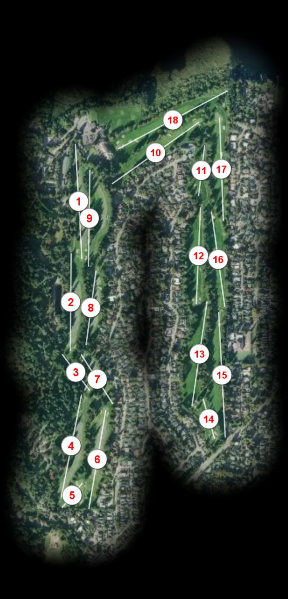 Broadmoor Golf Club course overview