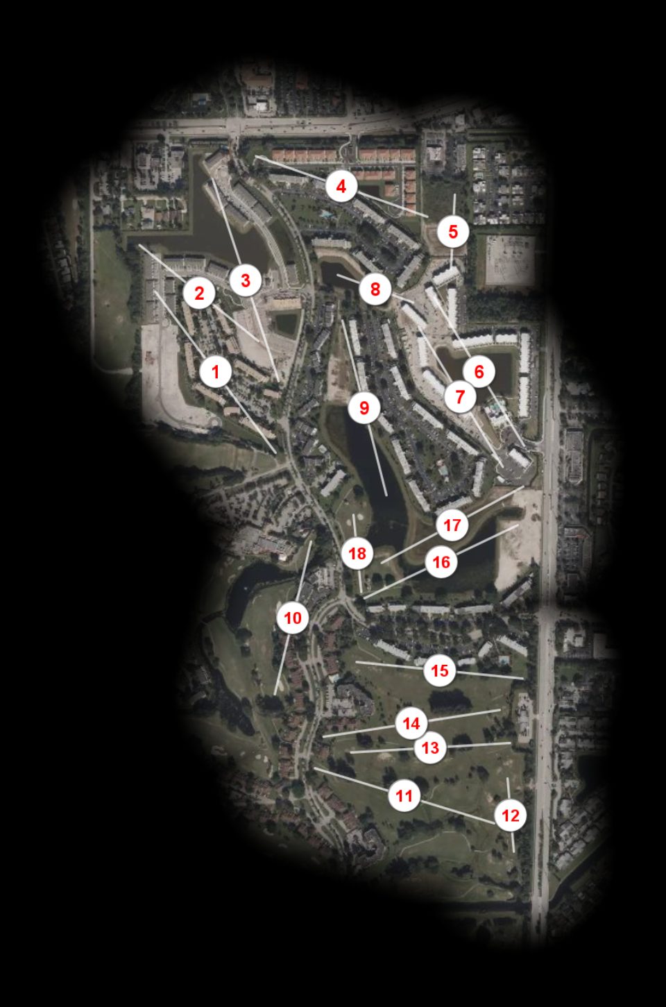 The Fountains Country Club North course overview