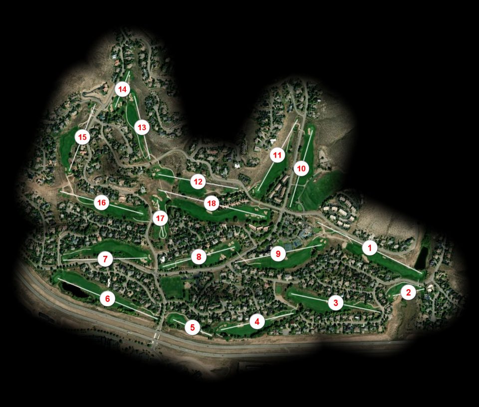 Sonnenalp Resort of Vail Sonnenalp of Vail course overview