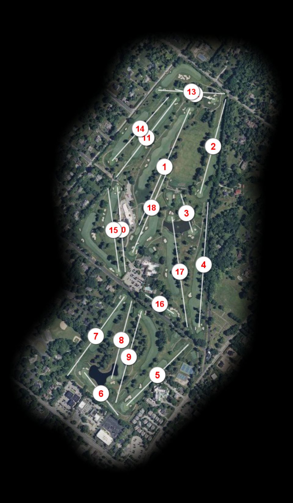 Meadowlands Country Club course overview