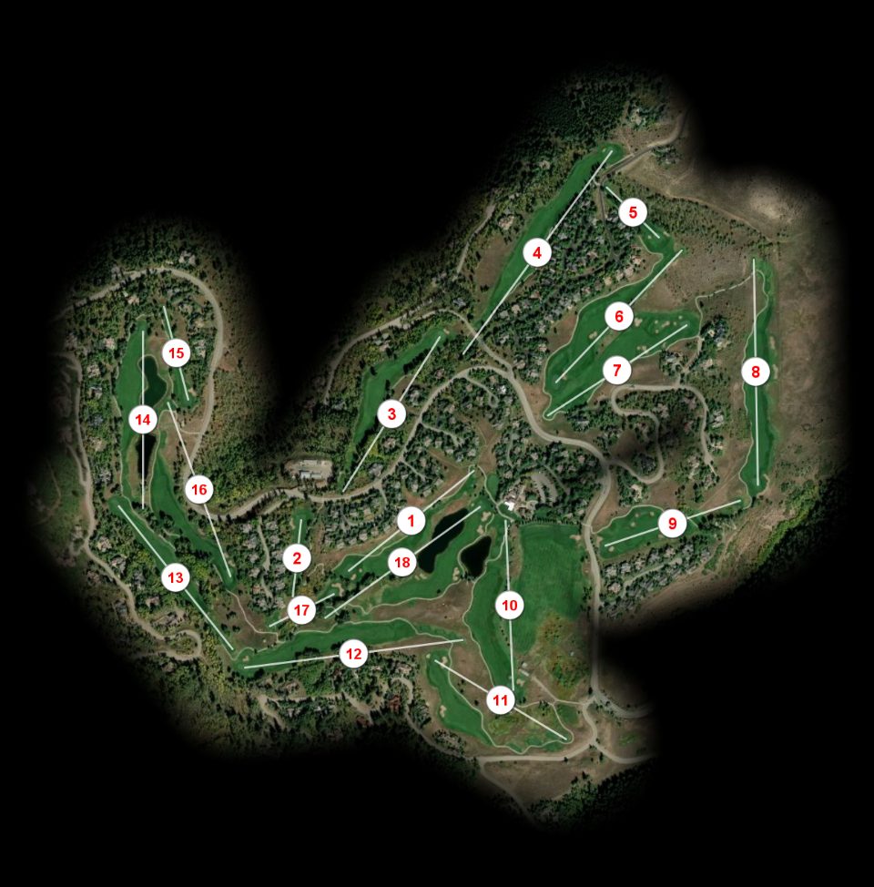 Cordillera Golf Club Mountain course overview