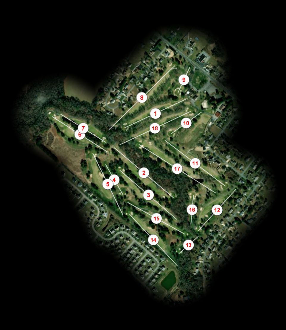 Southern Delaware Golf Club course overview