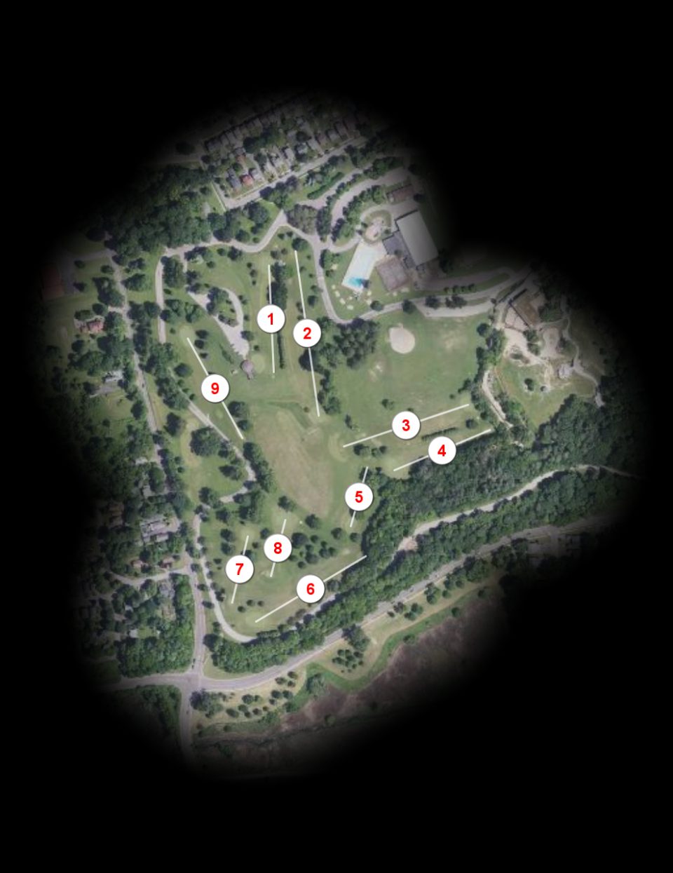 Burnet Park Golf Course course overview