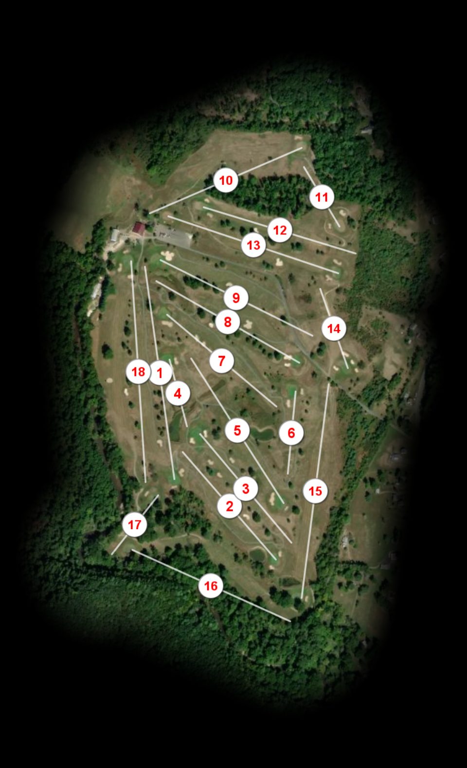 Sunset Golf Club Standing Stone course overview