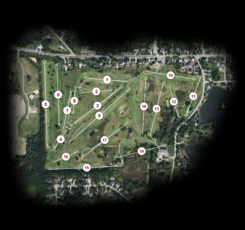 Goodrich Country Club course overview