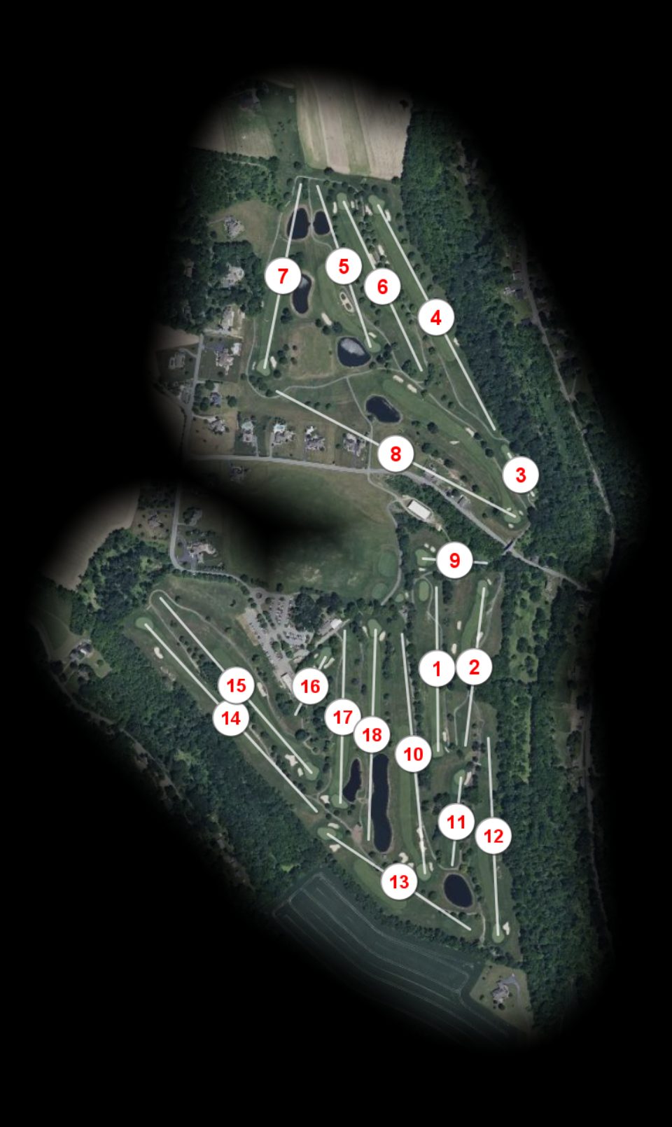 Whitetail Golf Club course overview