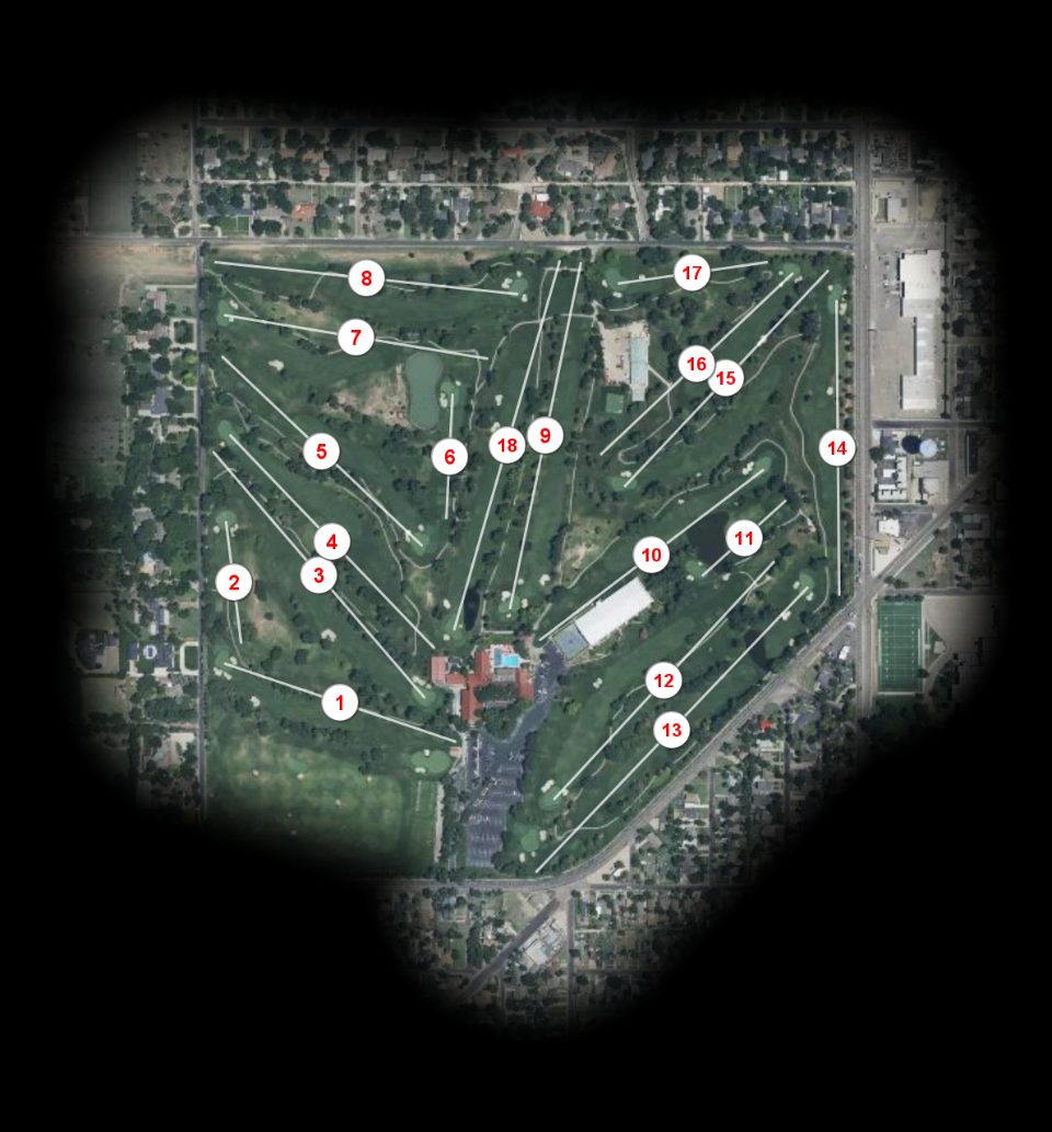 Amarillo Country Club course overview