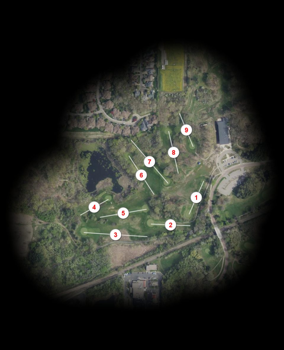 Theodore Wirth Golf Club 9 Hole Par-3 course overview
