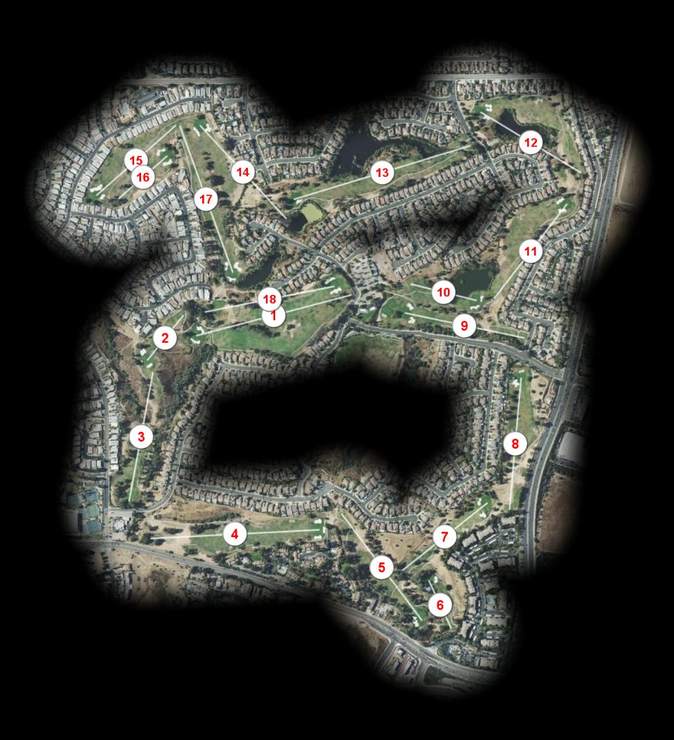 SCGA Members Club at Rancho California course overview