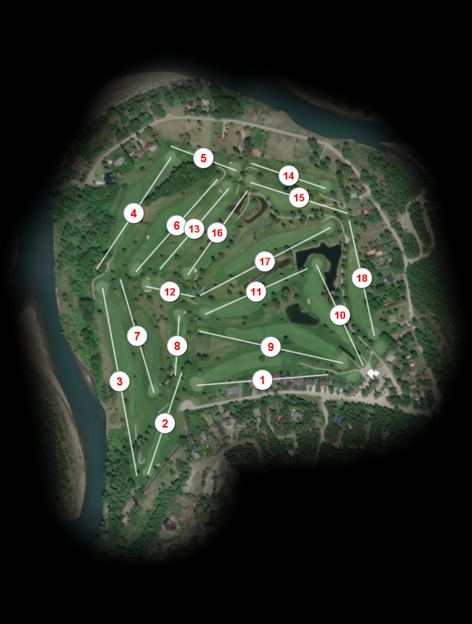 Glacier View Golf Club course overview