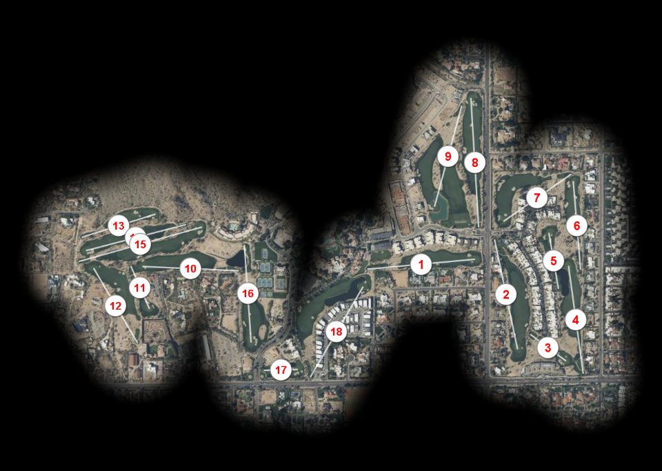 Phoenician Golf Club New Layout course overview