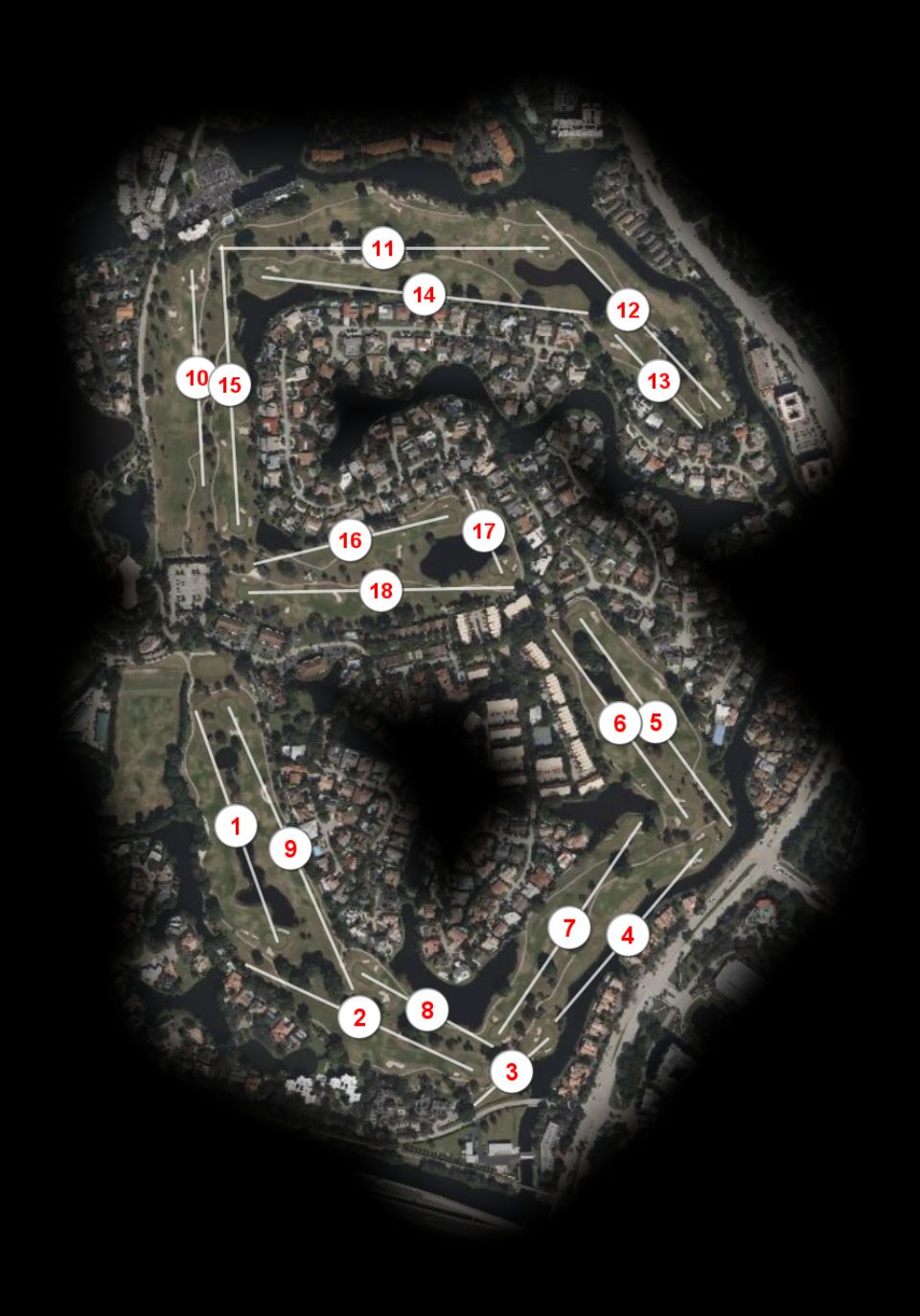 Jacaranda Golf Club East course overview