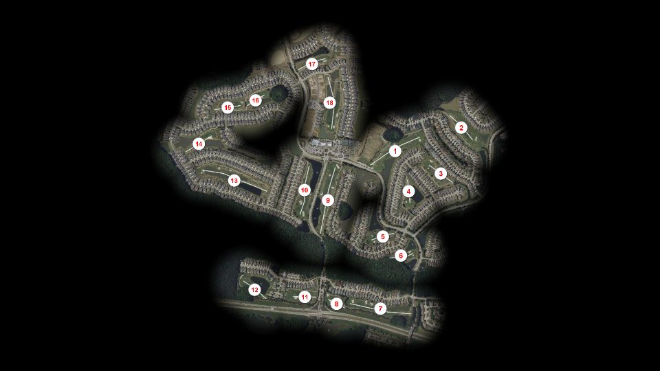 Argent Lakes Golf Course course overview