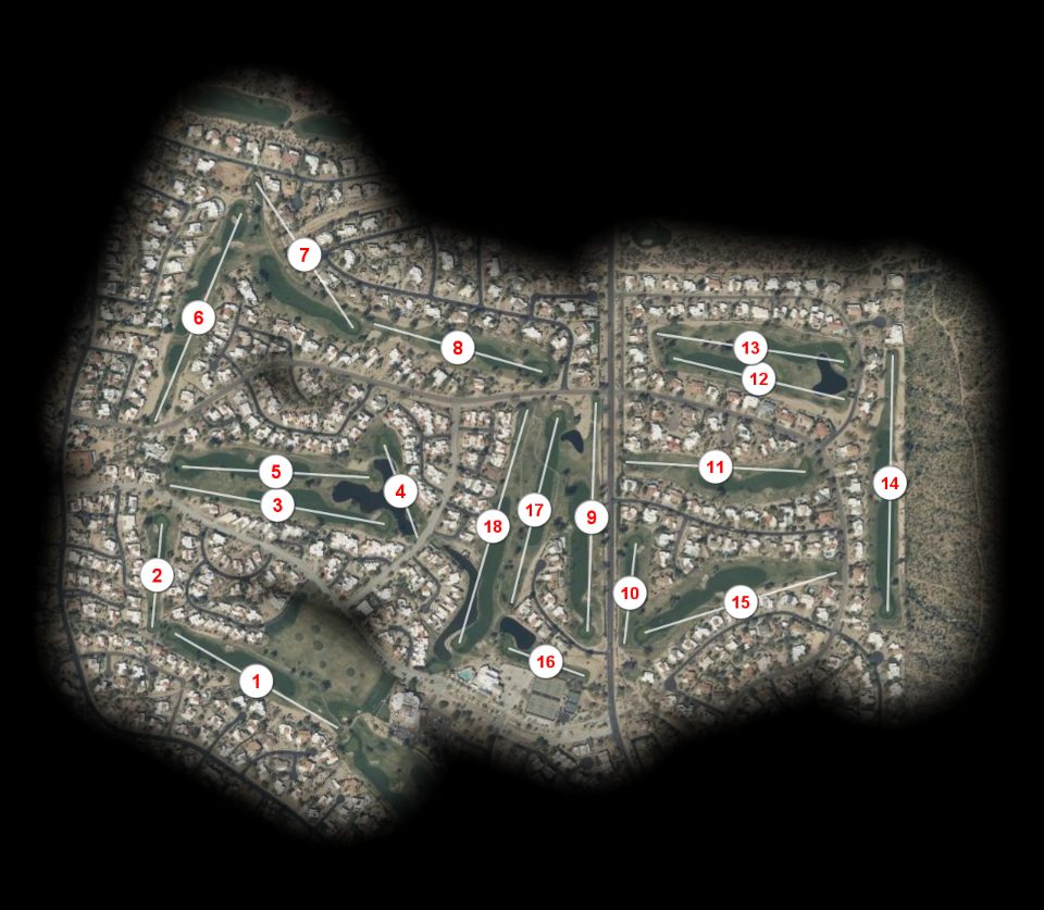 Rio Verde Country Club Quail Run course overview