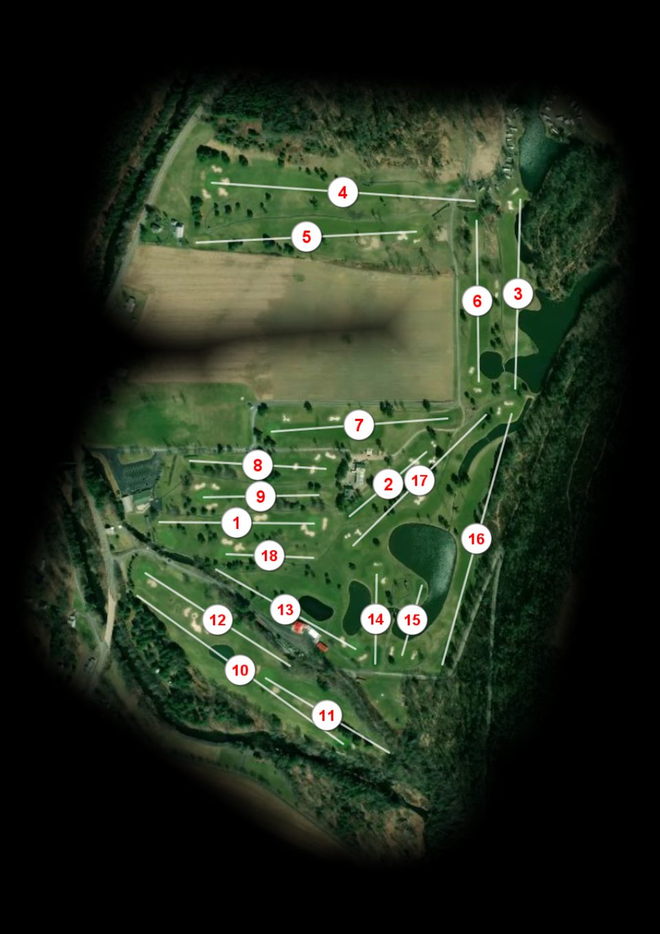 Mill Race Golf & Camping Resort course overview