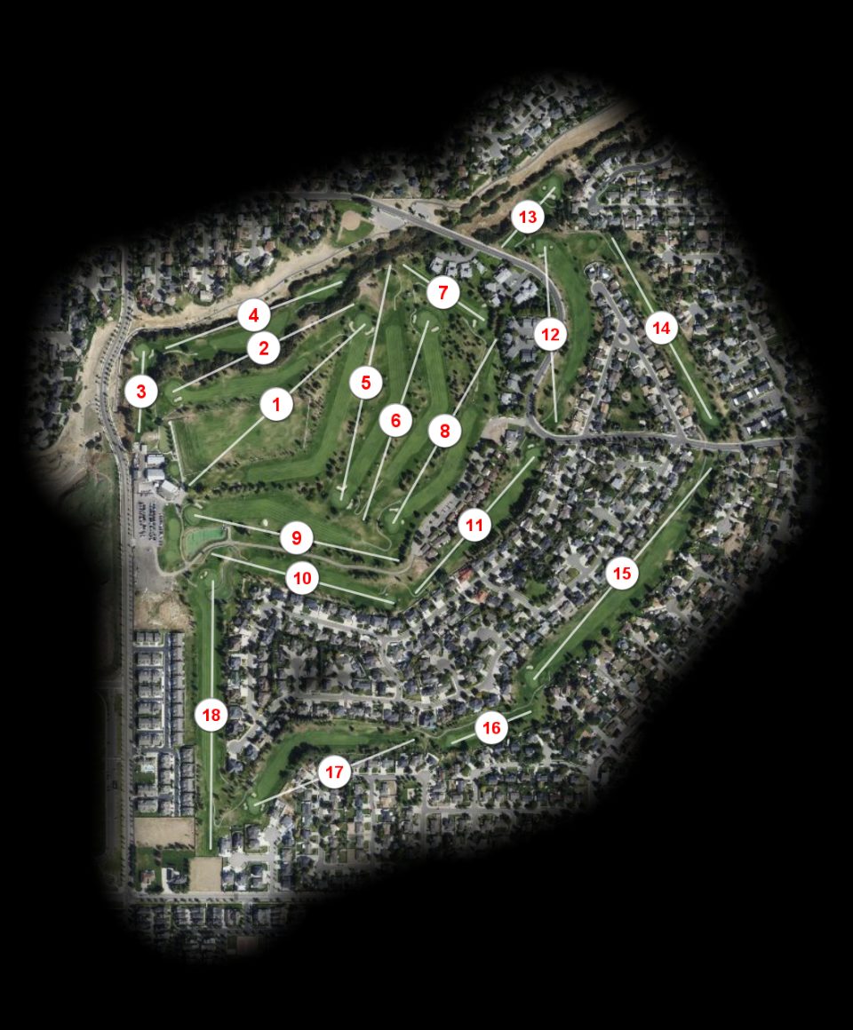 Glenmoor Golf Course course overview