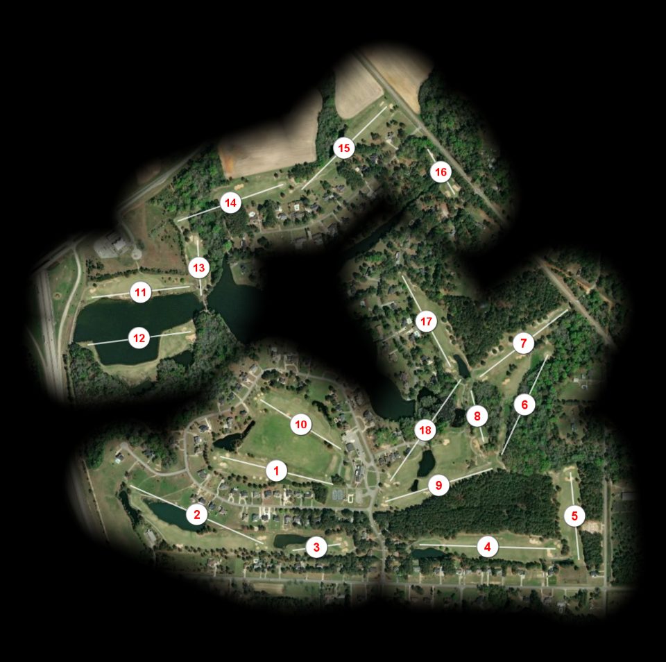 Pine Hills Country Club course overview