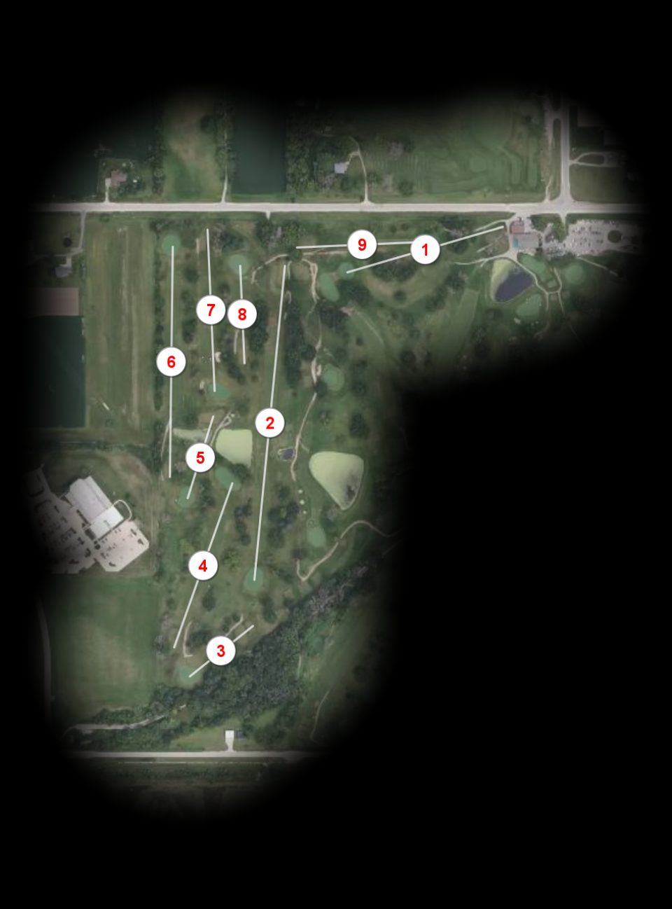 Willow Creek Golf Club Blue course overview