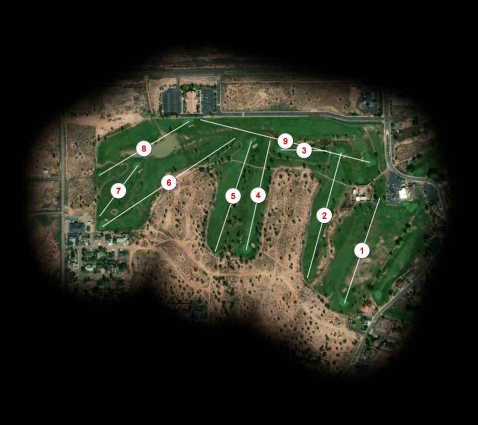 Snowflake Municipal Golf Club west9 course overview
