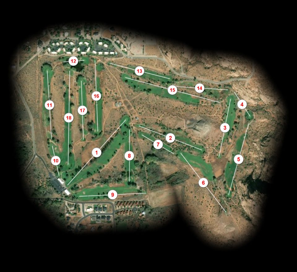 Moab Golf Club course overview