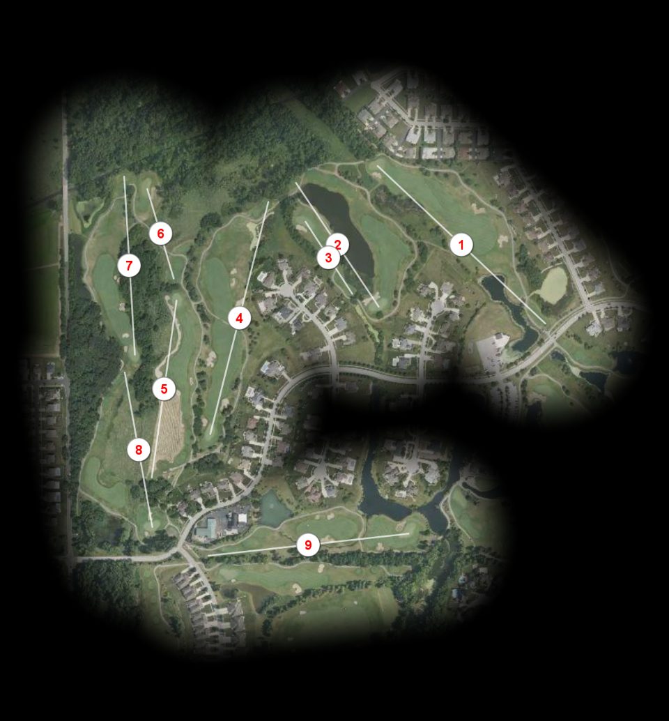 Greyhawk nine at White Hawk Country Club