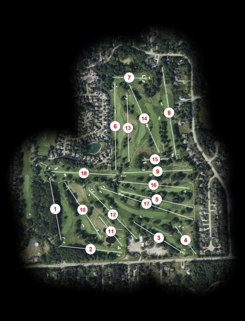 Oak Pointe Country Club Championship course overview
