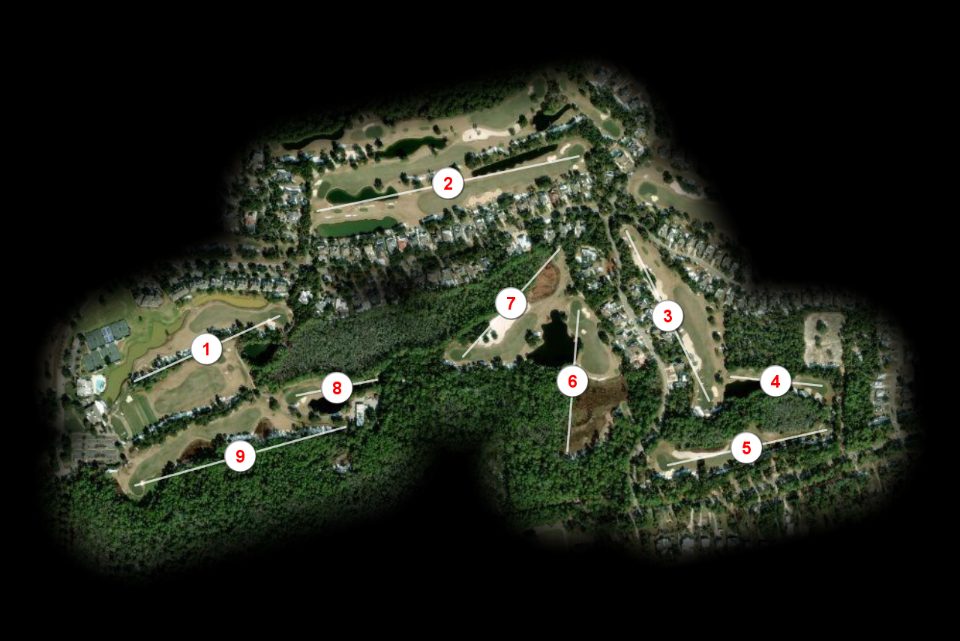 Marsh nine at Peninsula Golf & Racquet Club