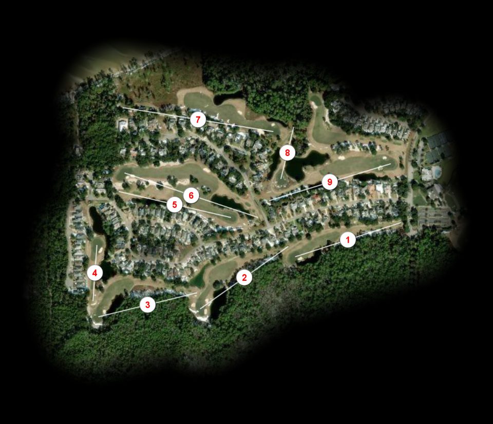 Lakes nine at Peninsula Golf & Racquet Club