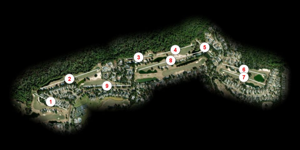 Cypress nine at Peninsula Golf & Racquet Club
