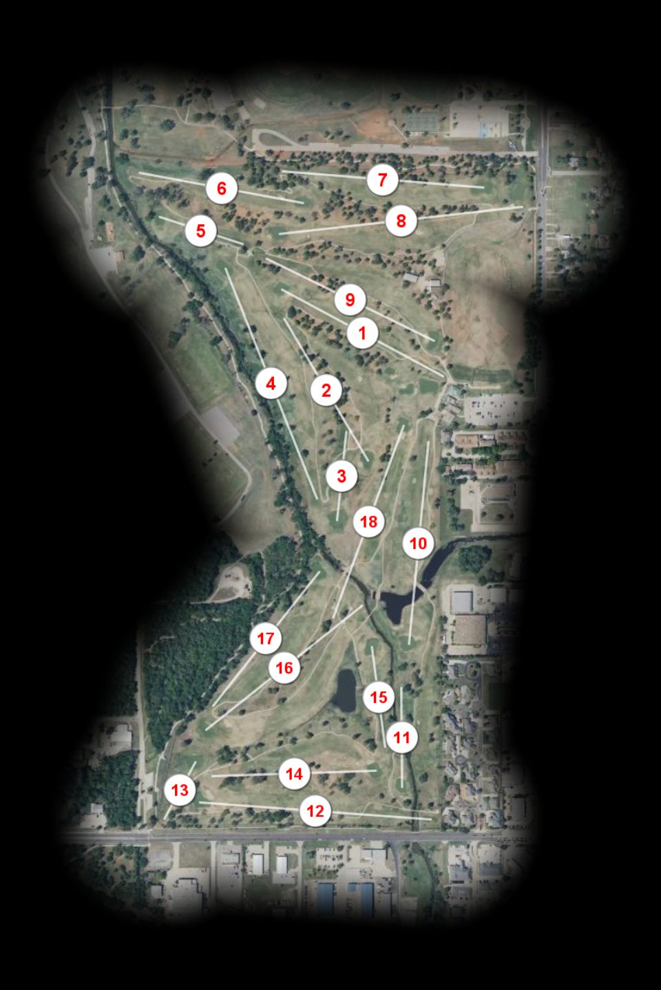 John Conrad Regional Golf Course course overview