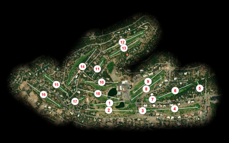 Alto Lakes Golf & Country Club course overview