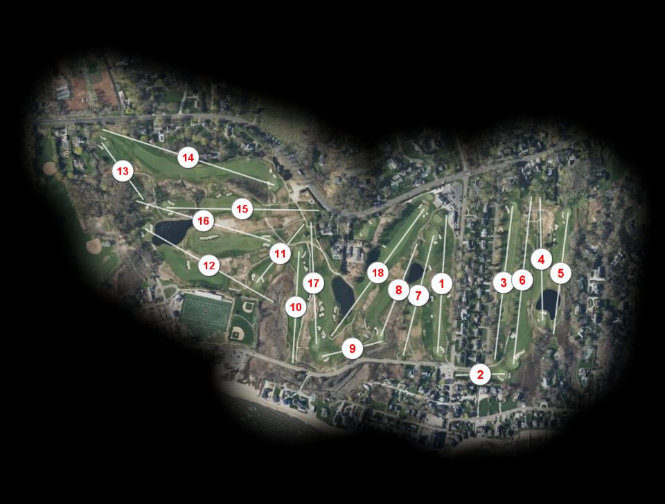 Madison Country Club course overview