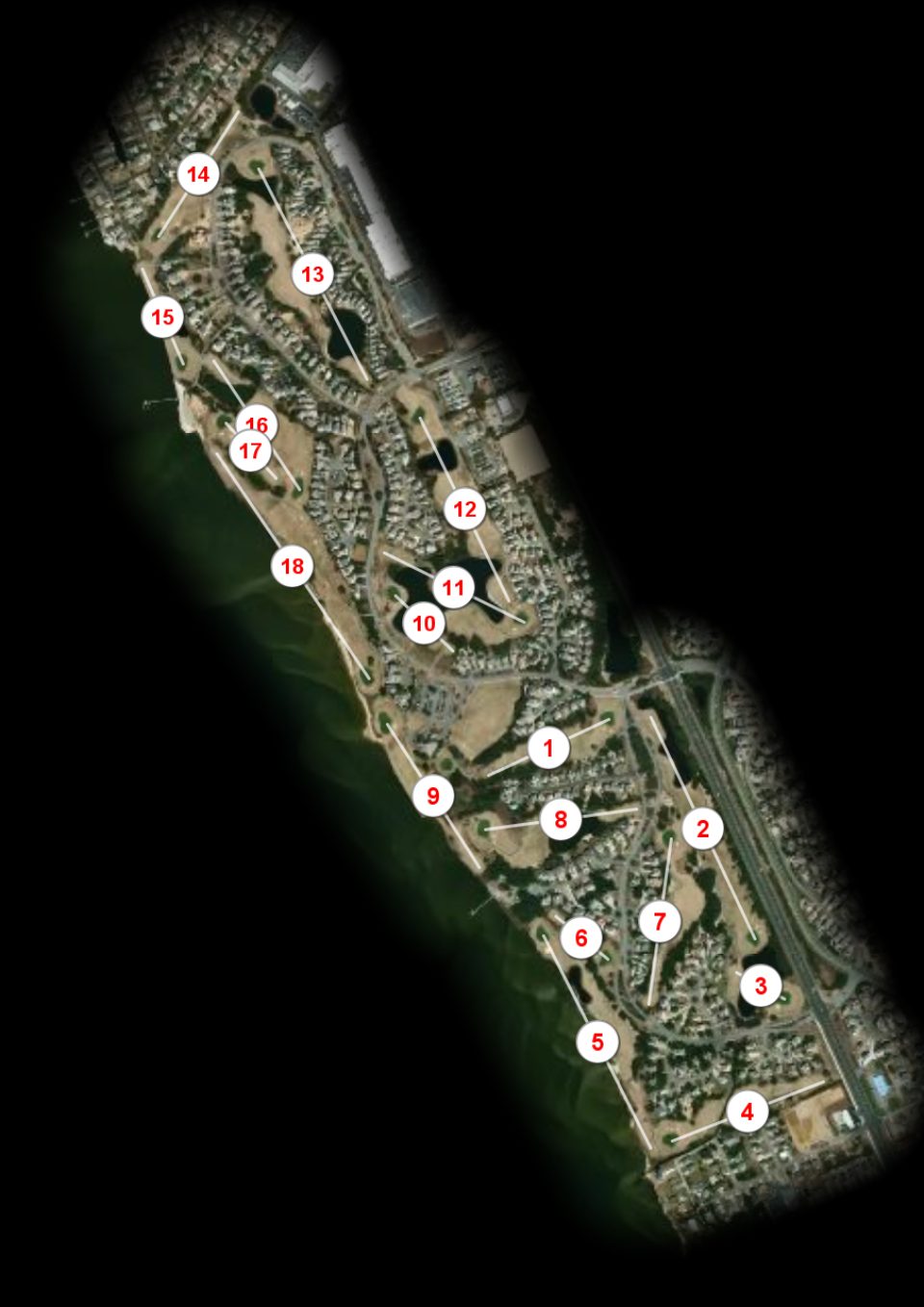 Nags Head Golf Links course overview