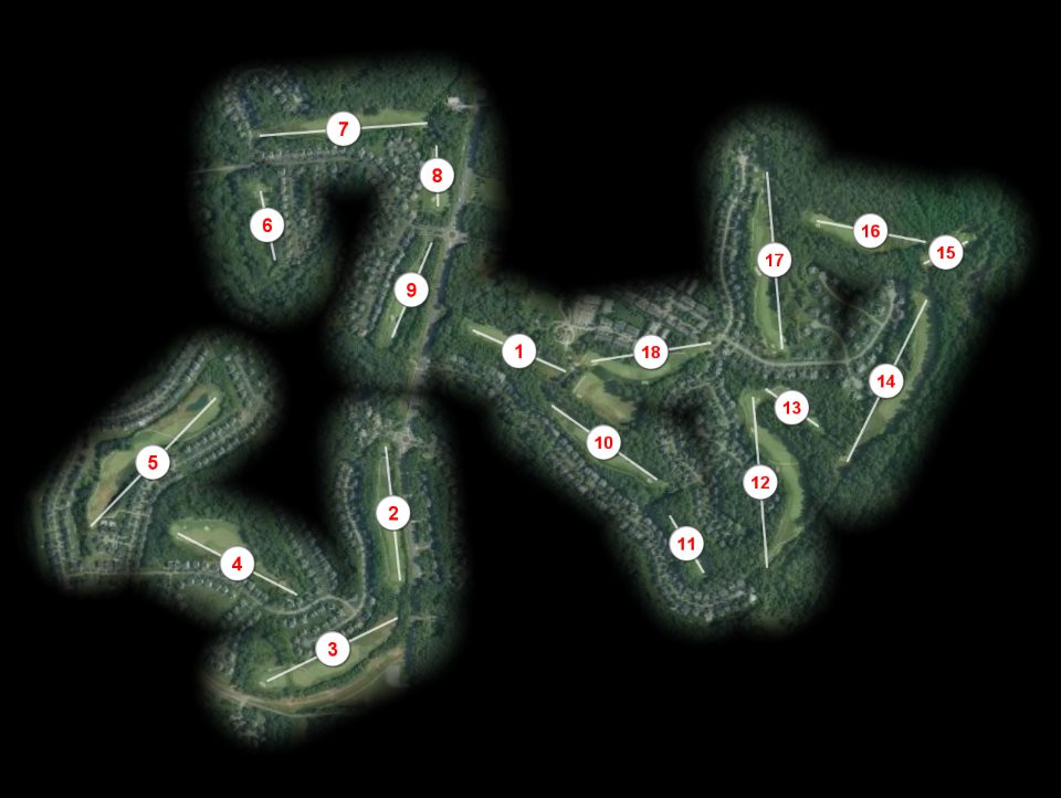 Oak Creek Golf course overview