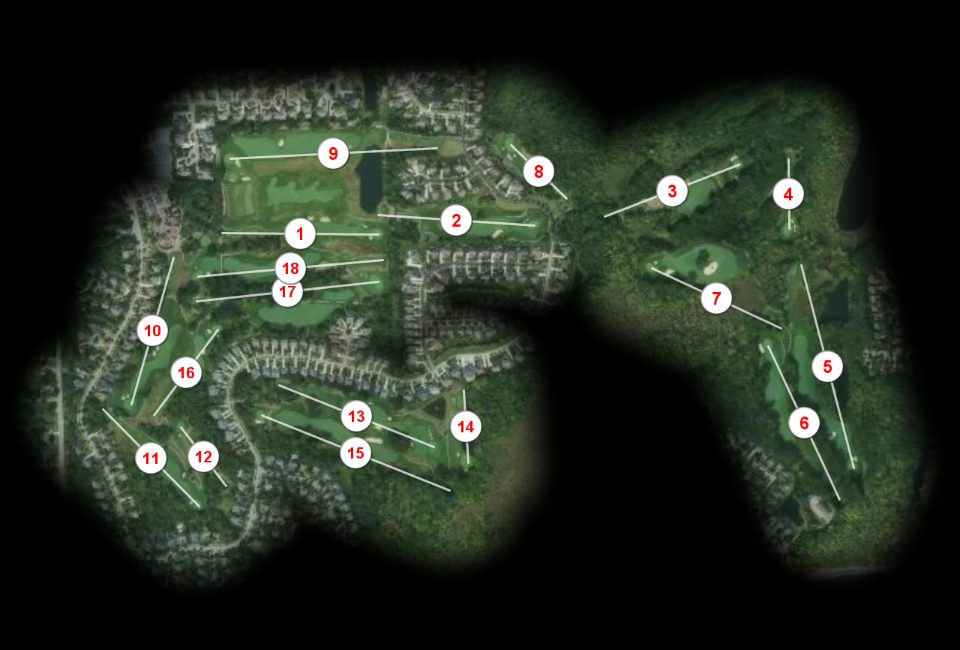 Oakhurst Golf & Country Club course overview