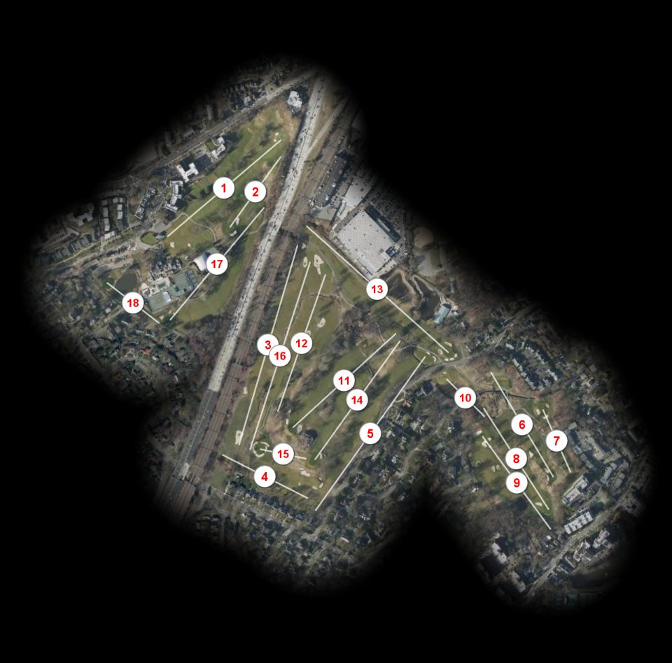 Pelham Country Club course overview