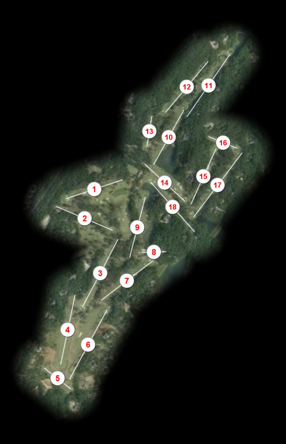 Shoal Creek Golf Club course overview