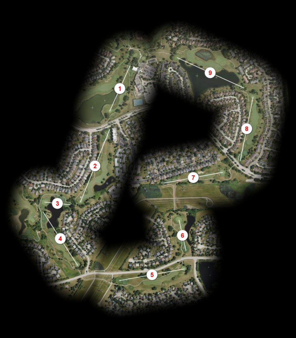 White nine at Links At Carillon Golf Course