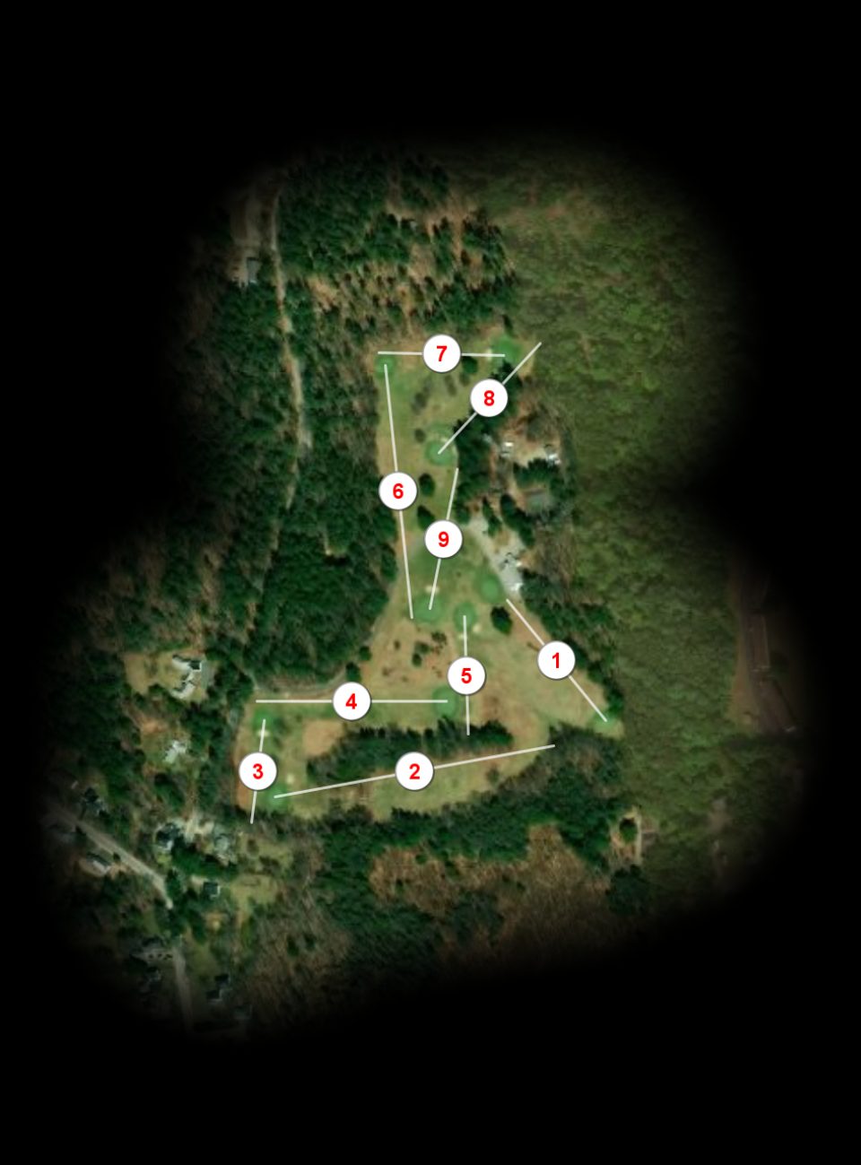 Monadnock Country Club course overview