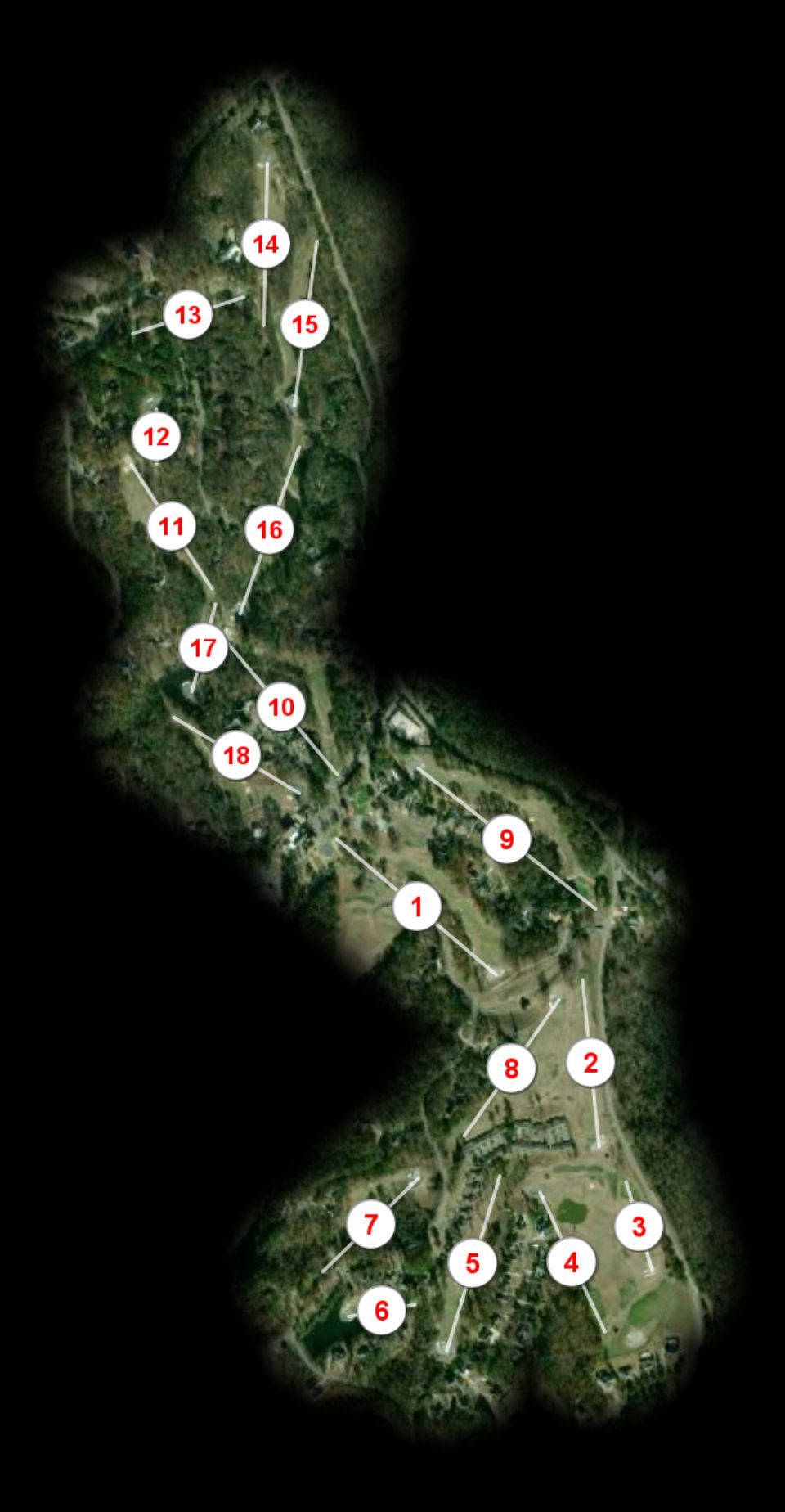 NorthRiver Yacht Club course overview