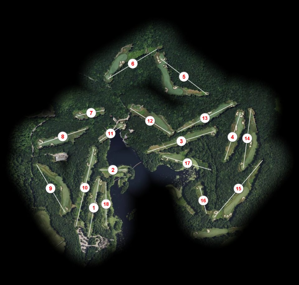 Lake of Isles North Course course overview