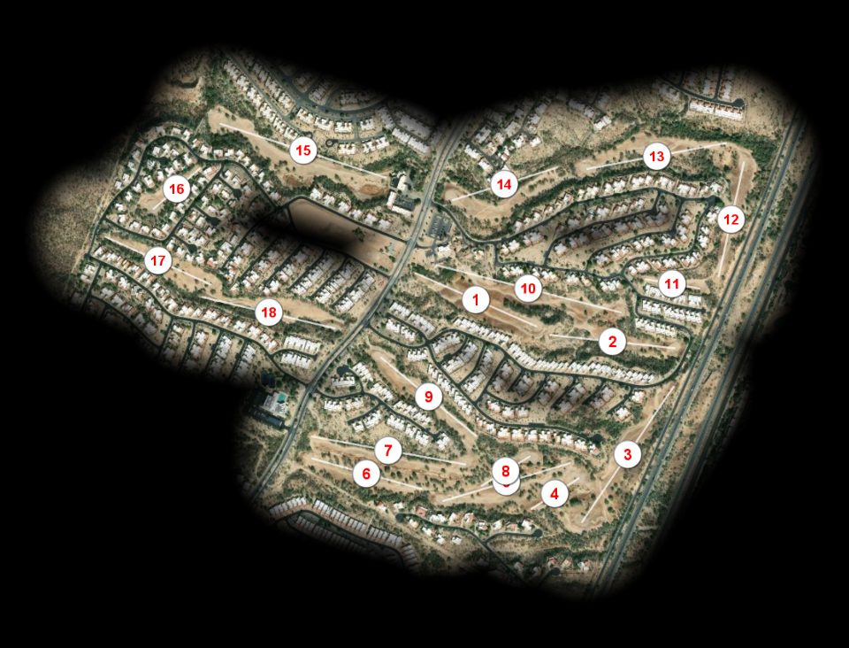 Canoa Hills Golf Course course overview