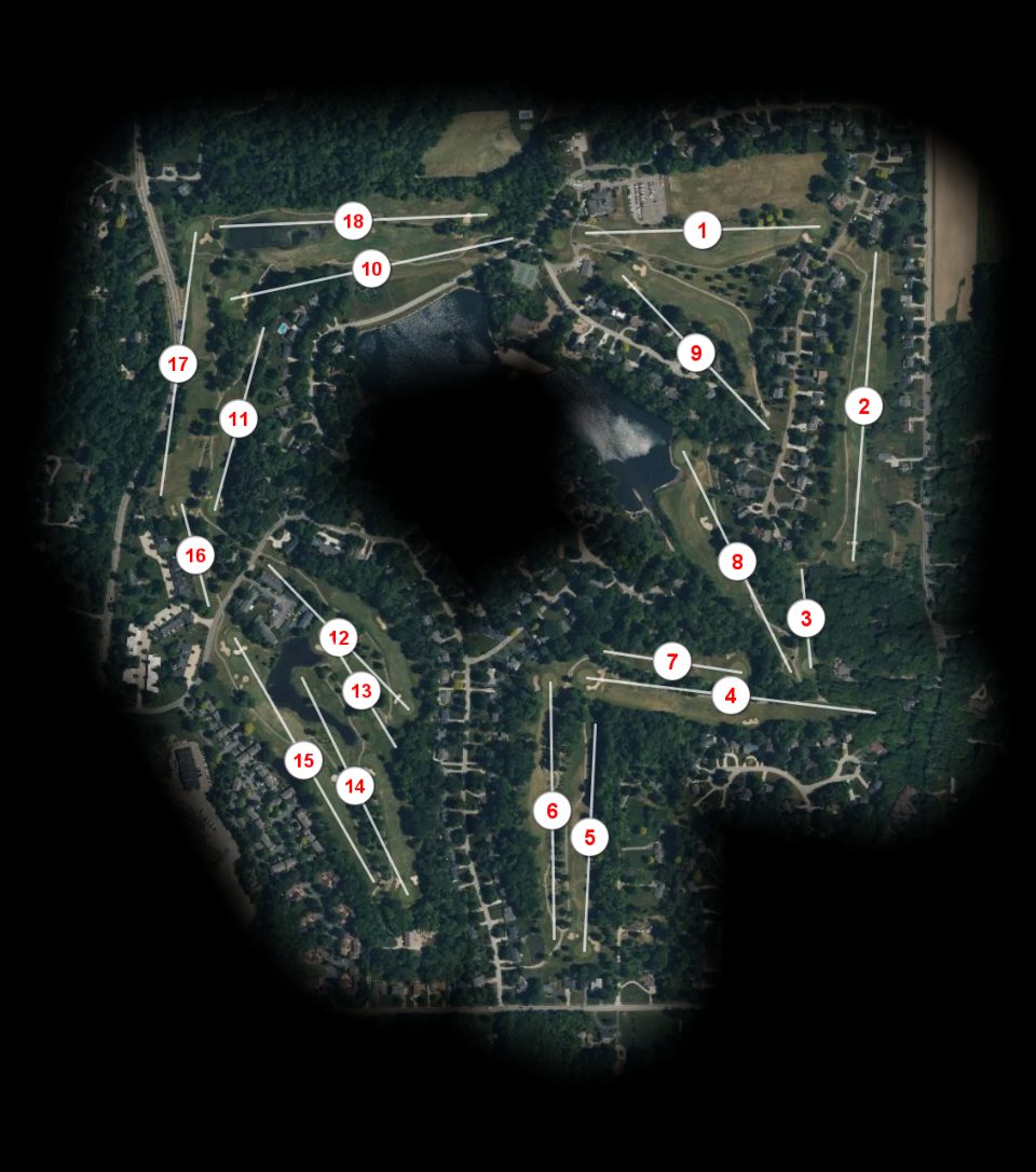 Tanglewood Country Club course overview