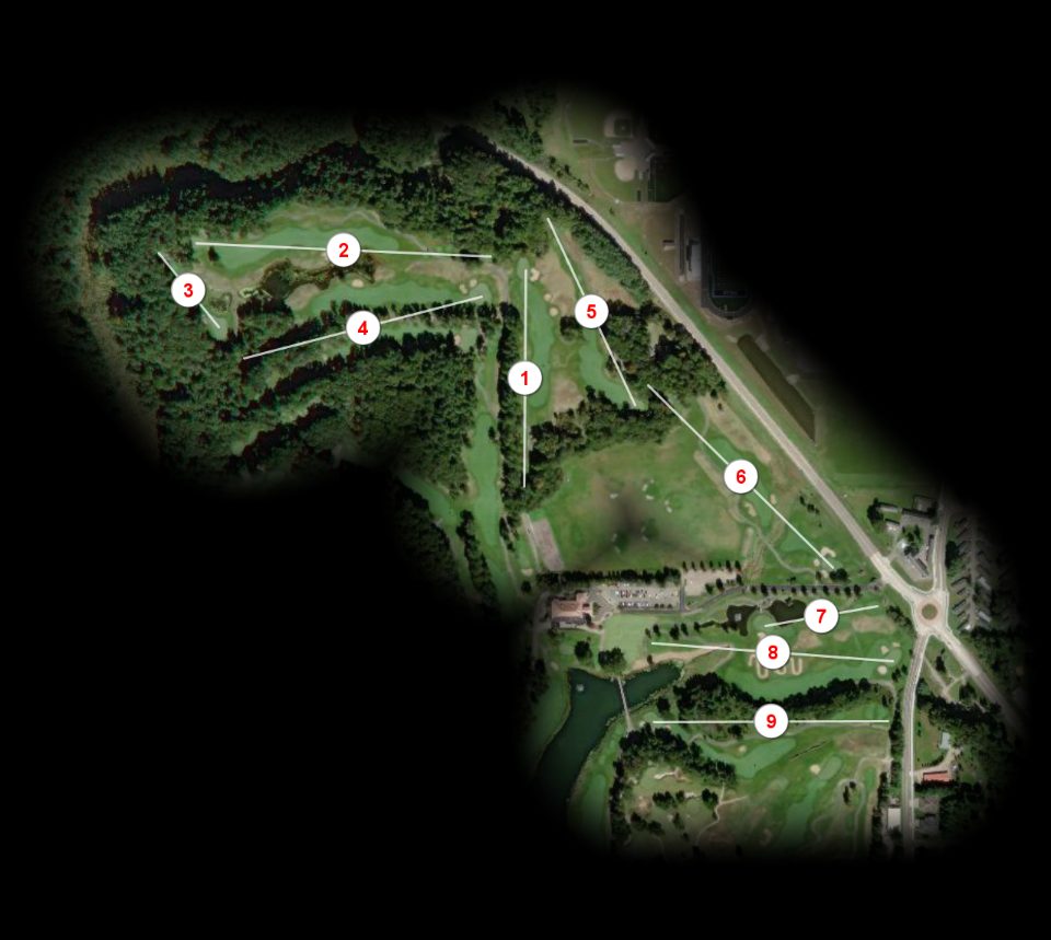 Arbor nine at Trappers Turn Golf Club
