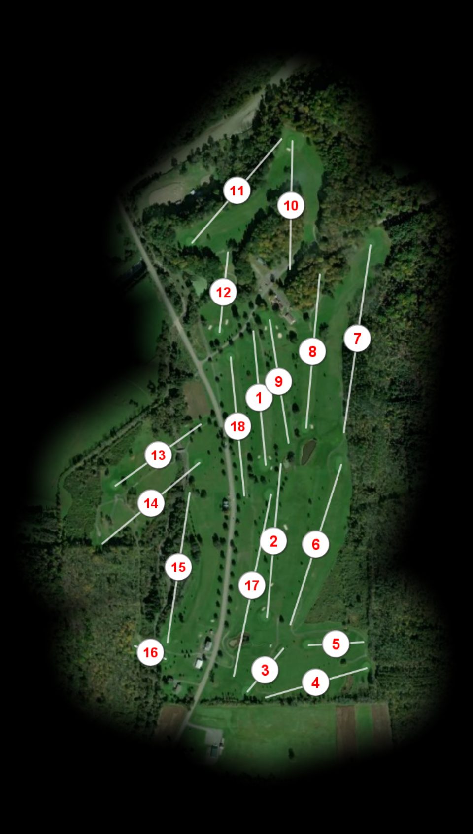 River Valley Country Club course overview