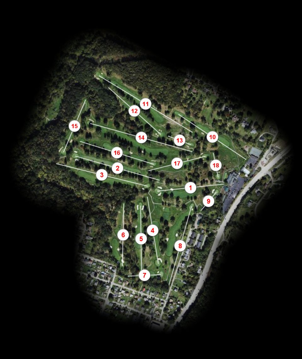 Hill Crest Country Club course overview