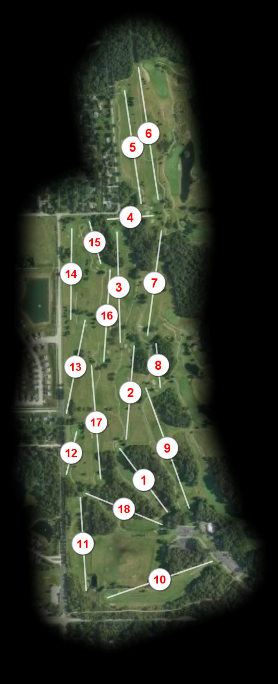 Eagle Creek Golf Club Pines course overview