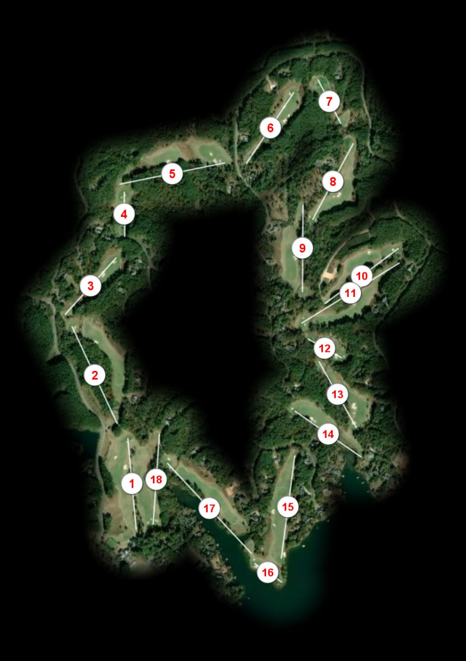 The Reserve at Lake Keowee course overview