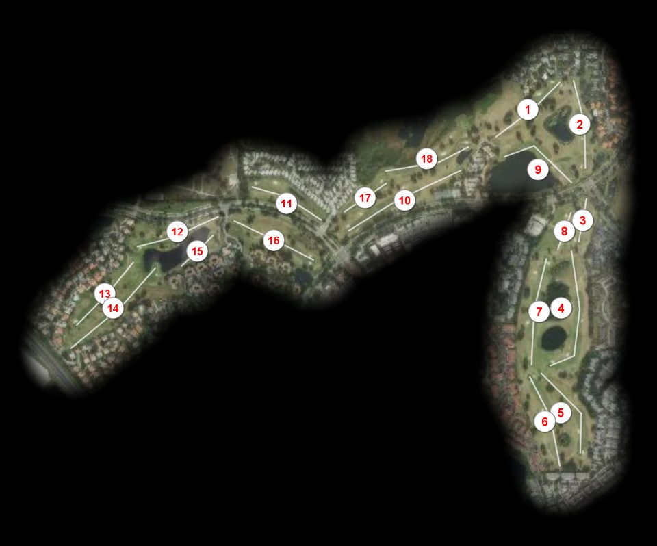 MetroWest Golf Club course overview