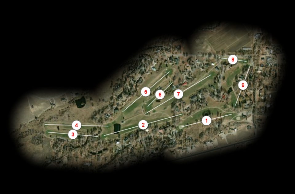 Collegiate Peaks Golf Course course overview